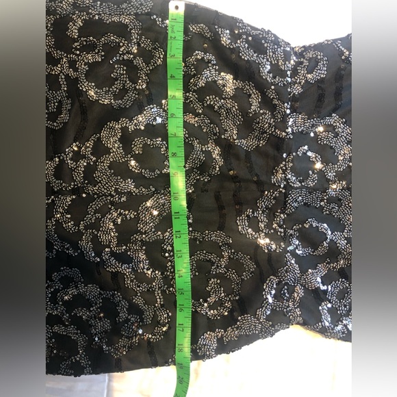 NWT Sequin Beaded Cocktail Sheath Sz 8-10 - Picture 11 of 13